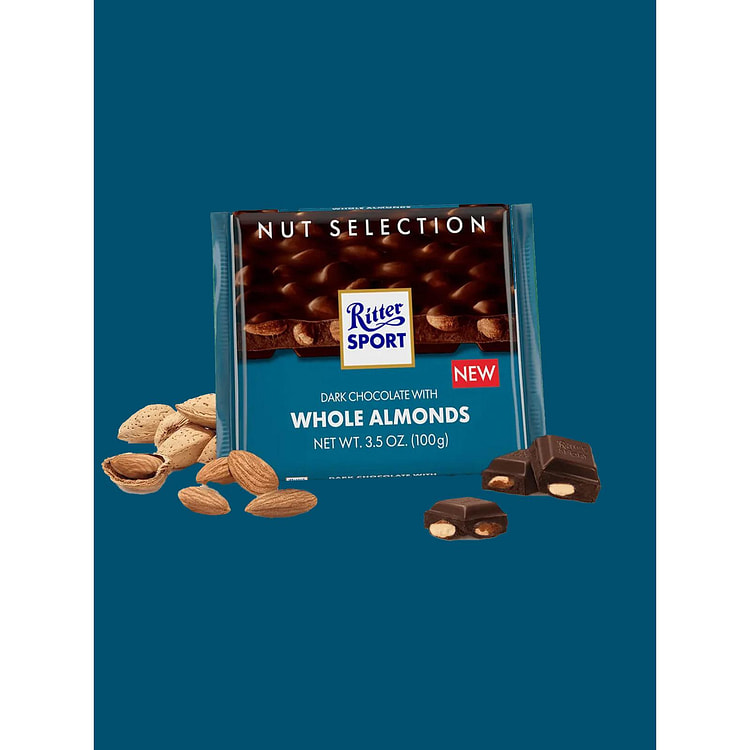 Dark Chocolate with Whole Almonds