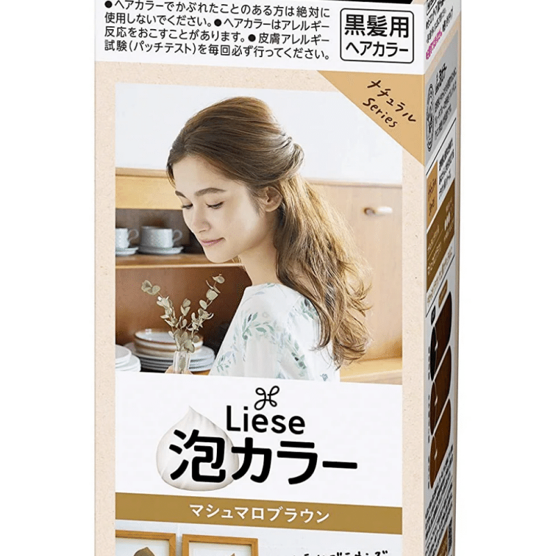 Kao Prettia Bubble Hair Dye in the color Marshmallow Brown 1 count