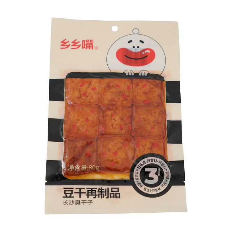 乡乡嘴80g长沙臭干子 1 包
