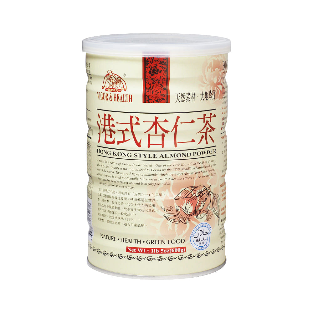 【有机厨坊-健康活力】港式杏仁茶 600克 1 罐