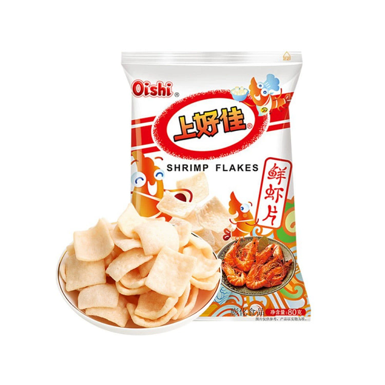 上好佳鲜虾片80g