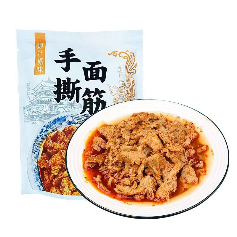 Qinqixuan Shaanxi Baoji Hand-torn Wheat Gluten 1 B 270 g