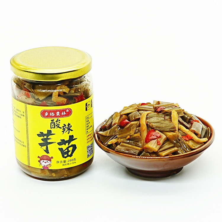 Kangshifu Spicy and Sour Yam Leaves 280 g