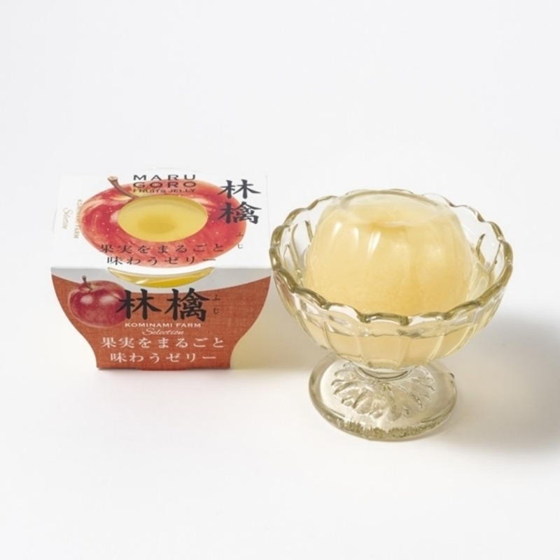 ジュポンかづ 果実まるごとゼリー りんご 250g - Weee!