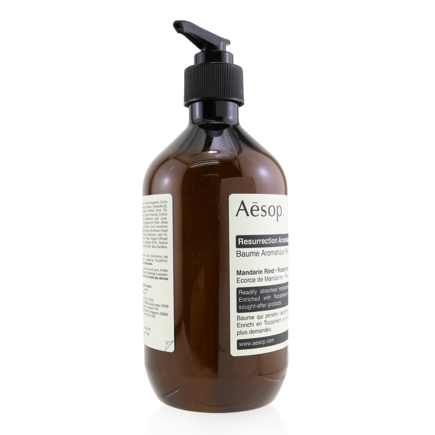 Aesop Resurrection Aromatique Hand Balm 500ml/16.67oz - Weee!
