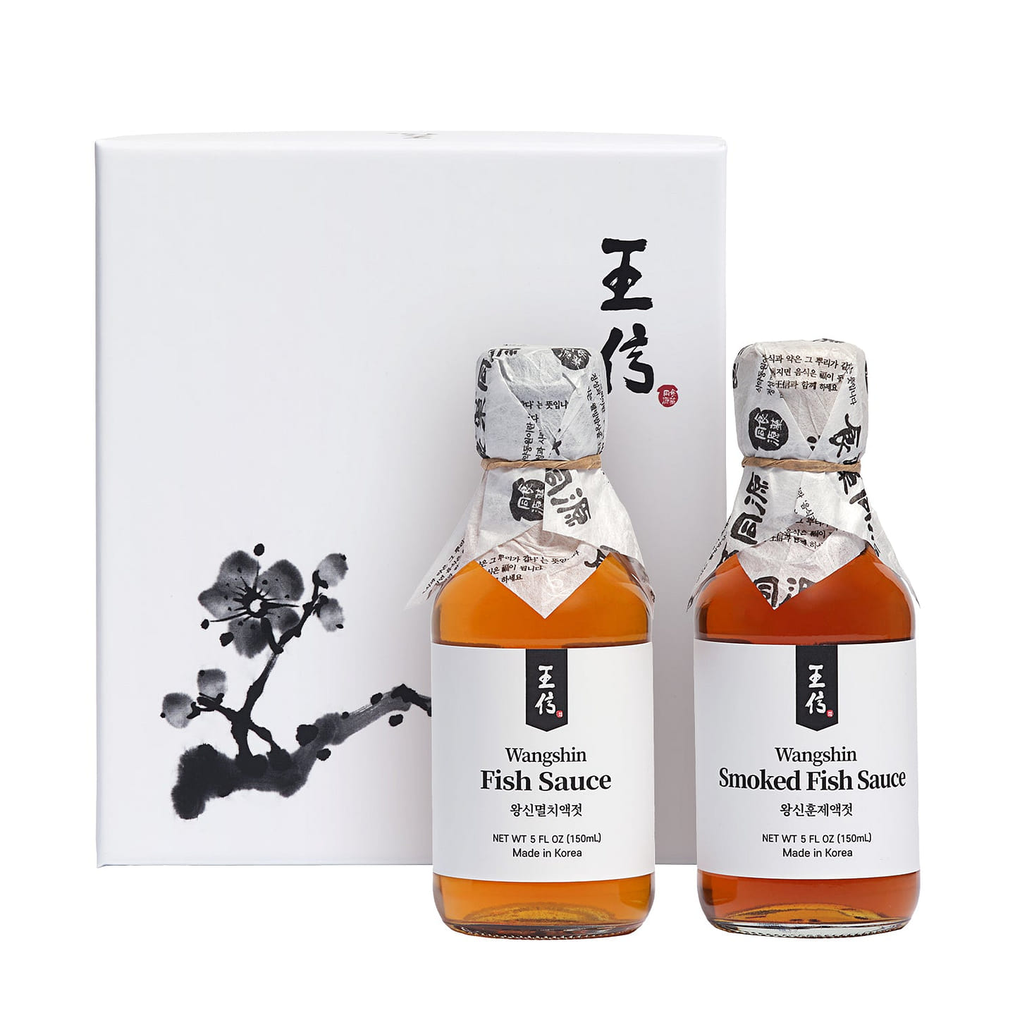 Wangshin Gift Set-Fish Sauce (5 fl oz) & Smoked Fish Sauce (5 fl oz) 1 each
