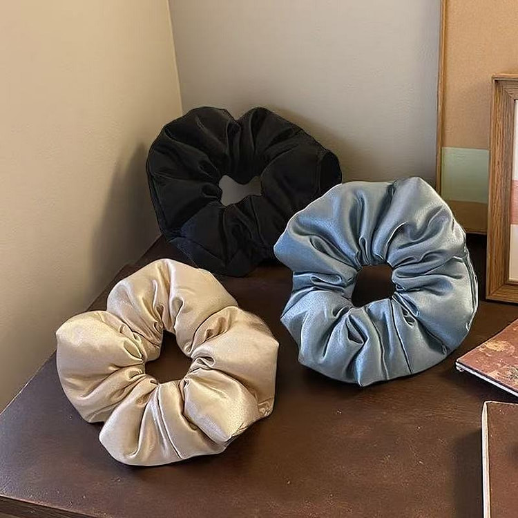 Fill and mix hair rings with 3 colors 3 each