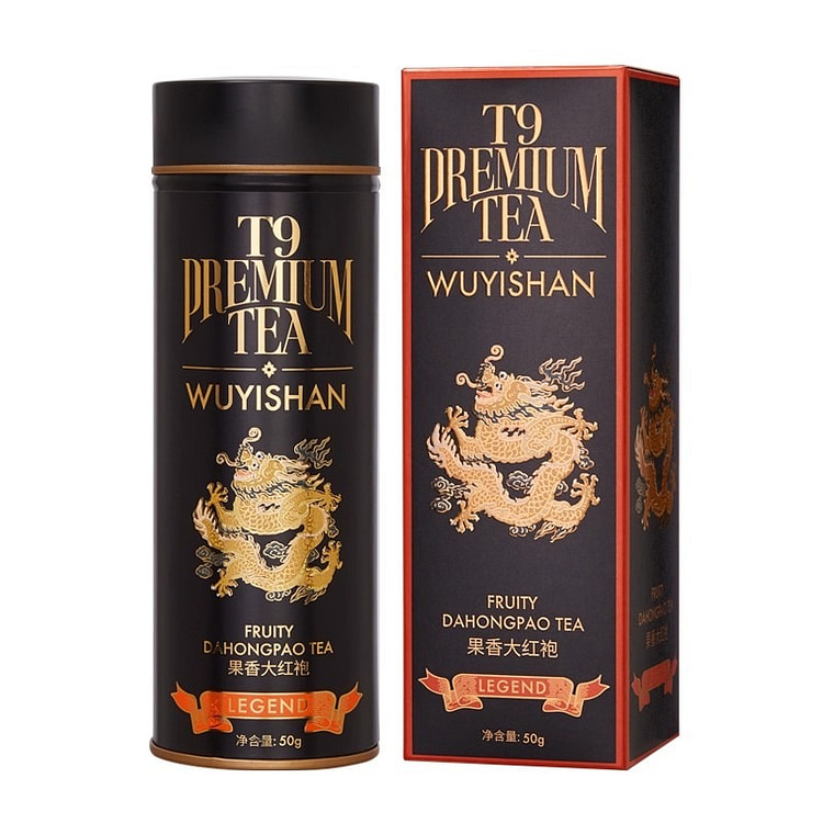 T9 Fruity Da Hong Pao Oolong Tea Hot Brew Gift 50 g