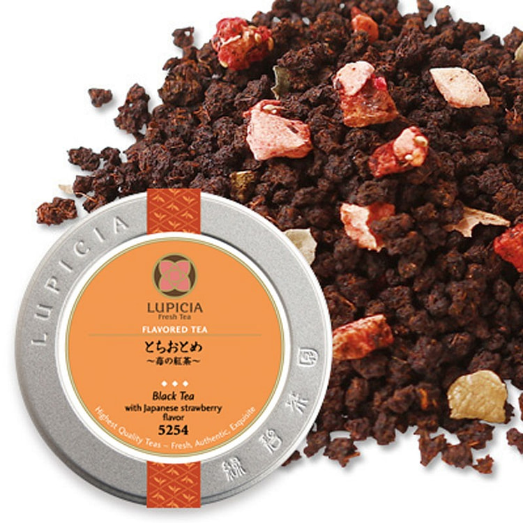 lupicia 绿茶碧园 草莓红茶 50g罐装