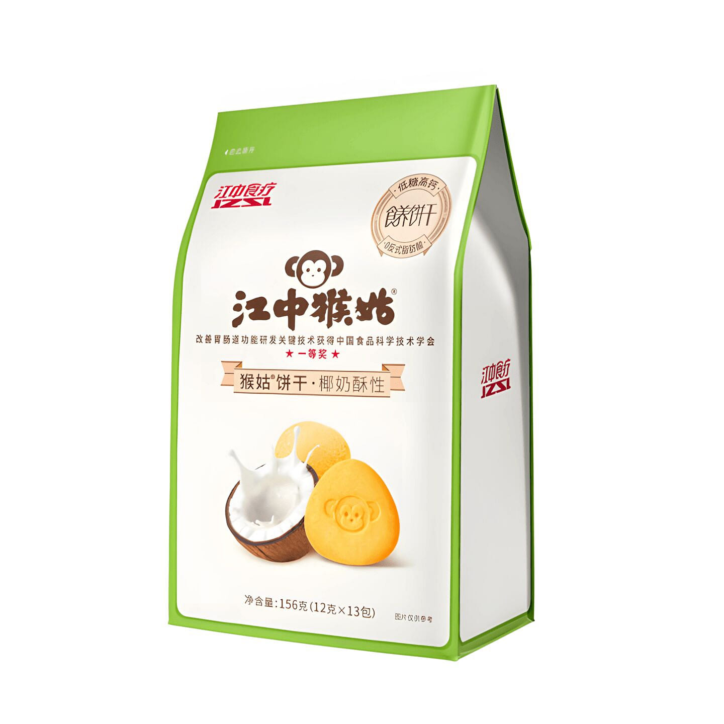 江中猴姑 椰奶猴头菇饼干 156 克