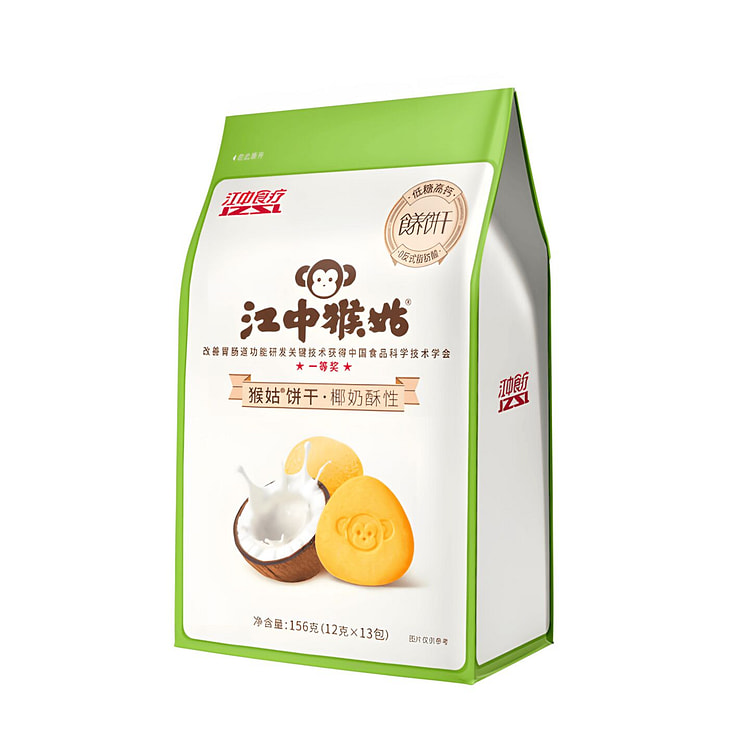江中猴姑 椰奶猴头菇饼干 156 克