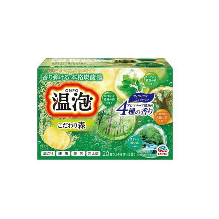 Kodawari Mori 碳酸浴添加剂 20片 1 份