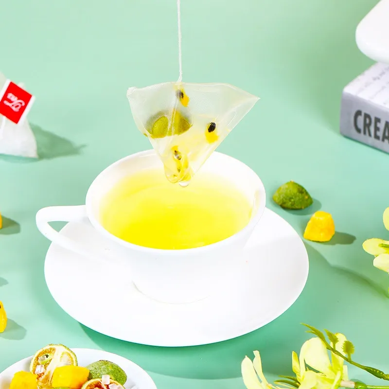 Green Orange Lemon Cold Tea Fruit Tea Bag 20 Pack 200 g - Weee!