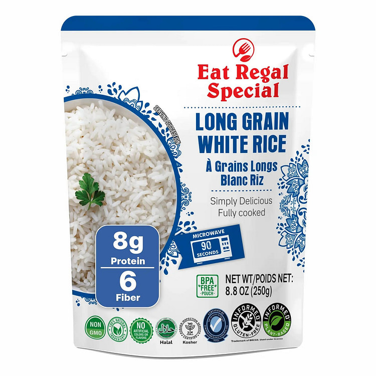 Eat Regal Ready to Eat Long Grain White Rice 8.8 oz