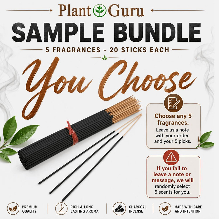 100 Incense Sticks 11" Bulk Pack Mix Match Variety 1 box