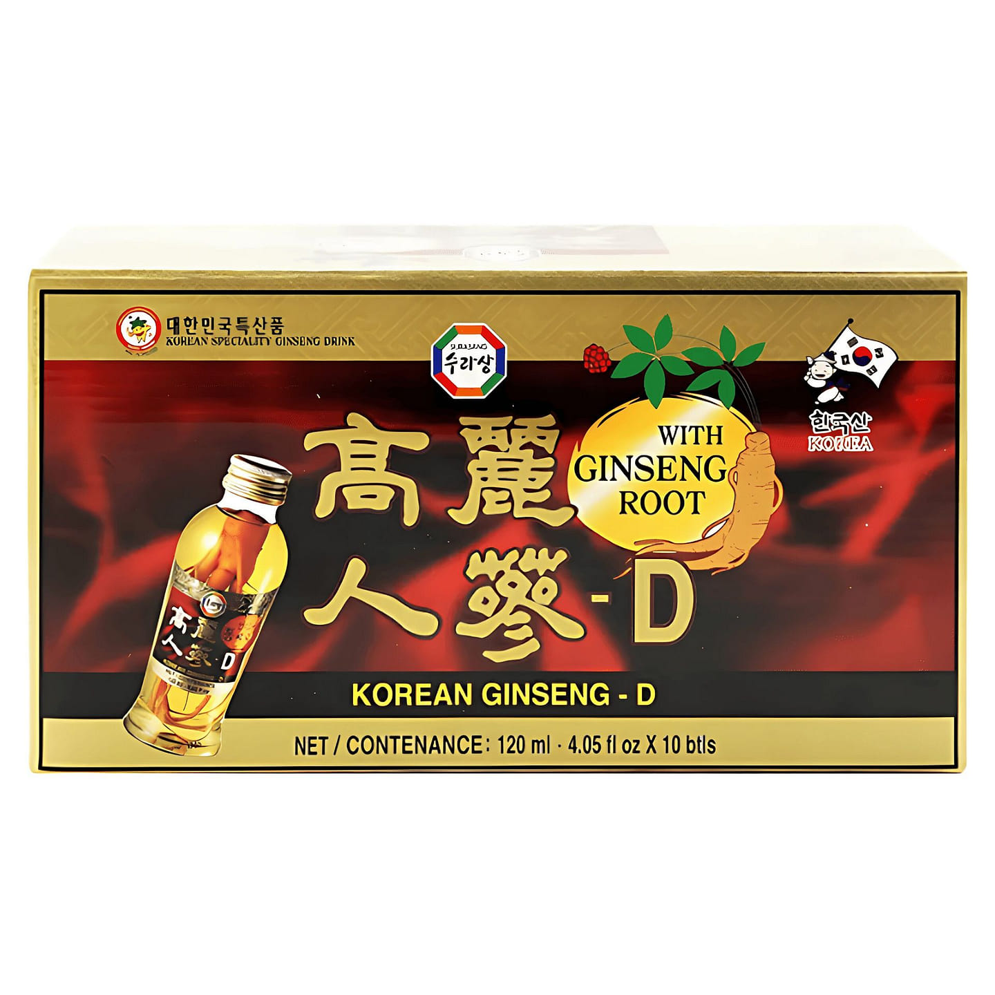 [Surasang] Korean Ginseng Drink - 4.05ozx10bottles 1 each