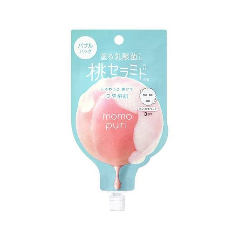 BCL Momopuri Peach Ceramide Pack Mask 20g 1 unidade