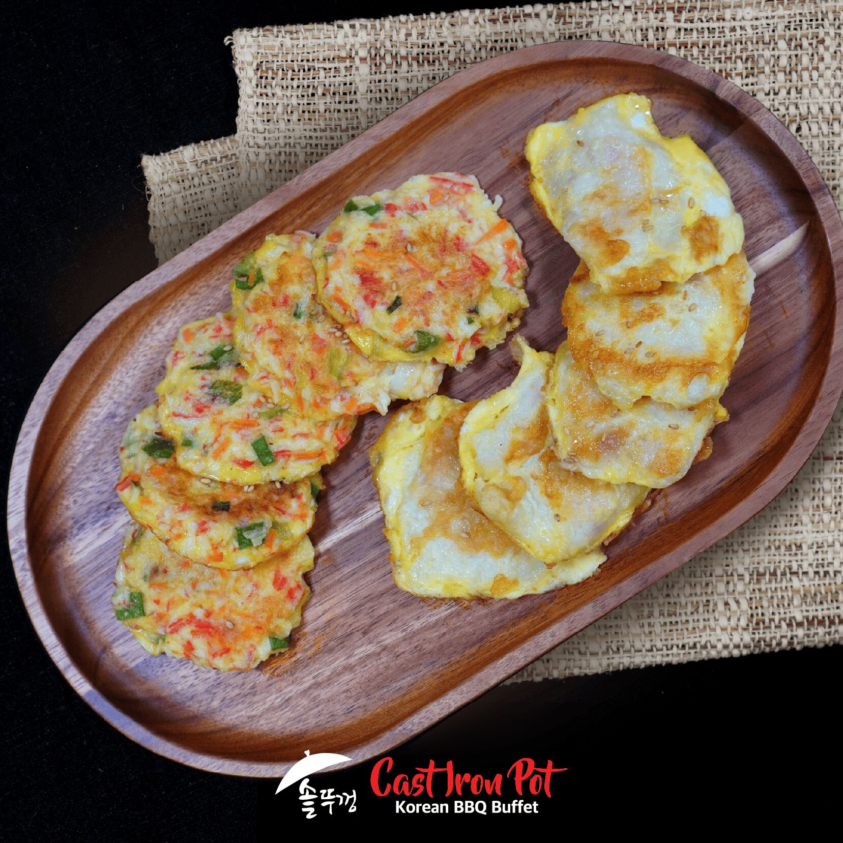 Mixed PanCake - Crab Stick + Fish Jeon 10 count