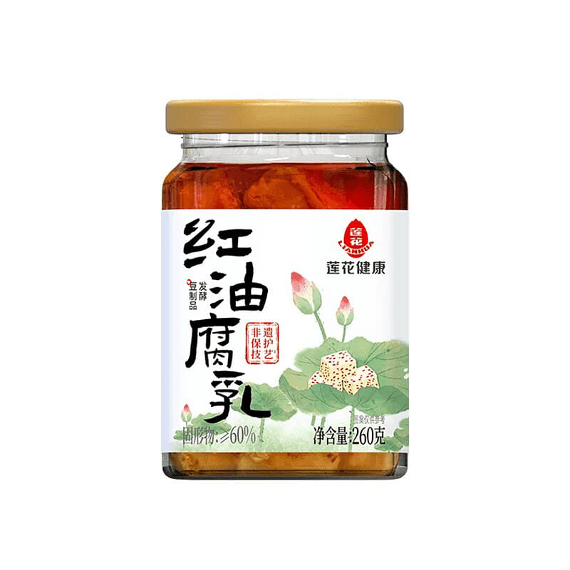 Spicy and mildly spicy fermented bean curd, a clas 260 g