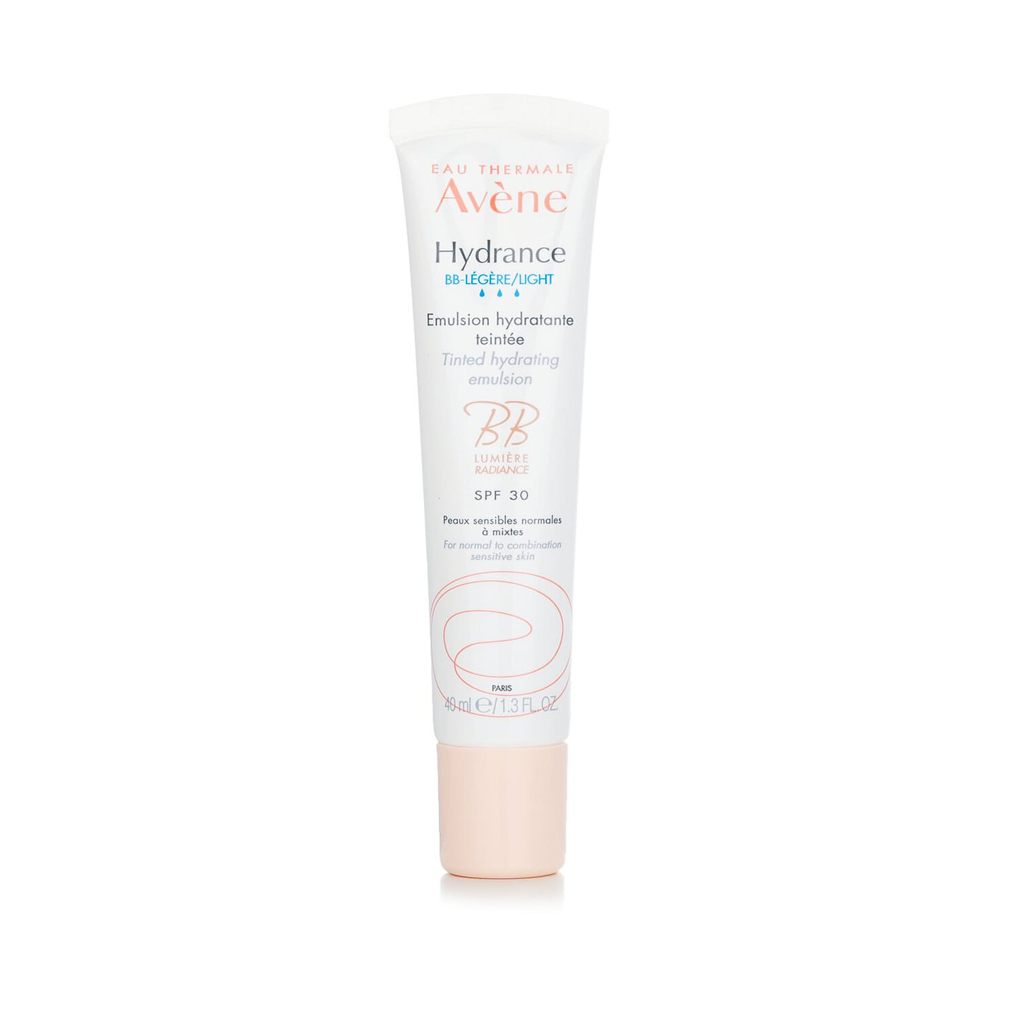 Avene Hydrance BB-LIGHT Tinted Hydrating Emulsion SPF 30 – For Normal to Combination Sensitive Skin 40ml/1.3oz 40 ml