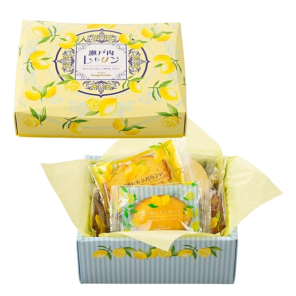 Ginza Cozy Corner Setouchi Lemon Cakes 10 pcs 1 box