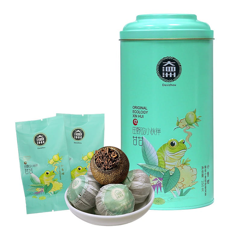 Chen Pi Cun Green Tangerine Peel Puer Tea 250 g