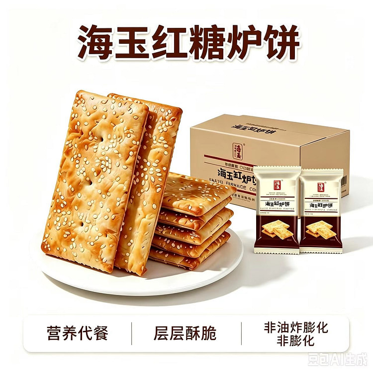 海玉缸炉饼千层饼特产山西甜味500g约12包 500 克