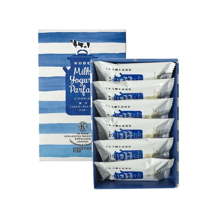 神户 三种莓果x酸奶夹心黄油饼干 6个装 1 盒