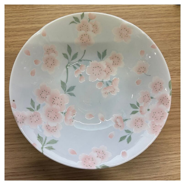 Watts Koyoga Sakura Ceramic Plate 1 Piece