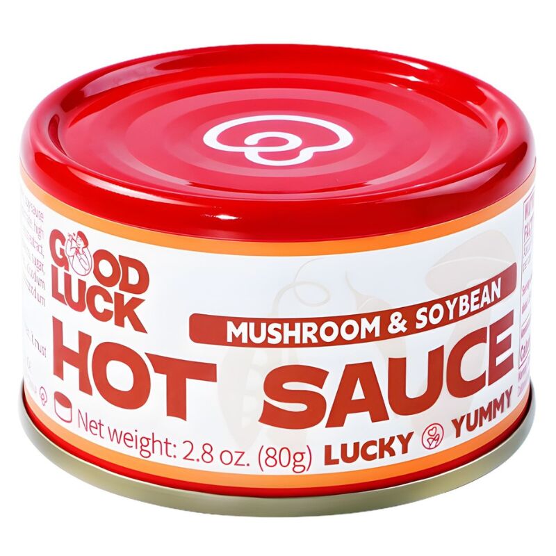 Sốt Cay Good Luck – Nấm Hương & Đậu Nành 80g 1 phần