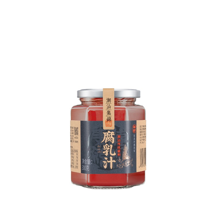 潮汕集锦南乳汁家用腐乳汁酱300g*1瓶 300 克