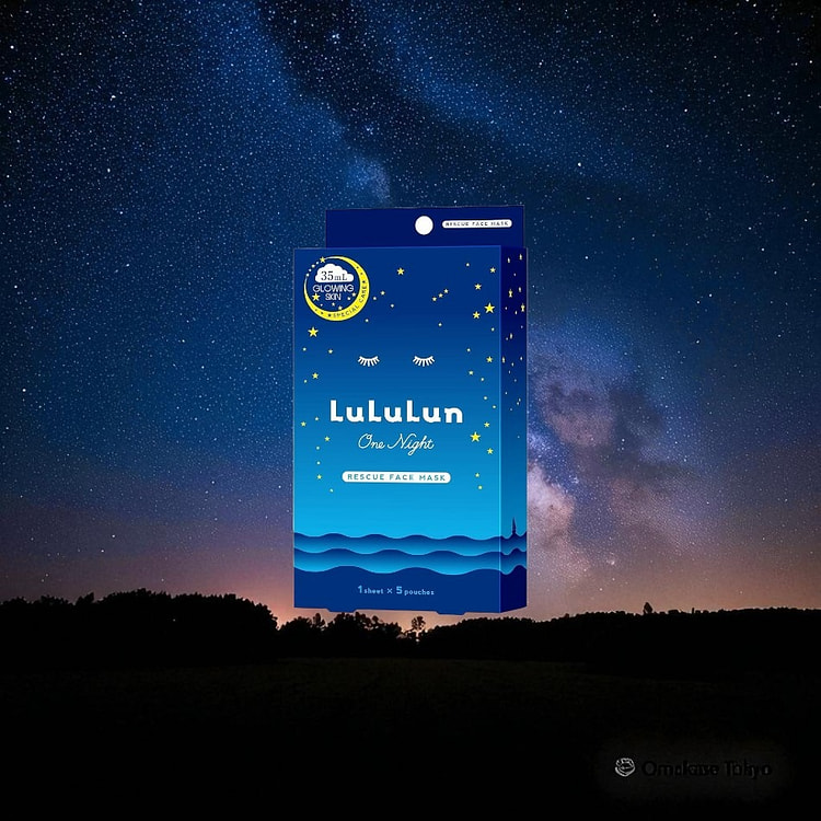 Lululun 夜间修护透明面膜