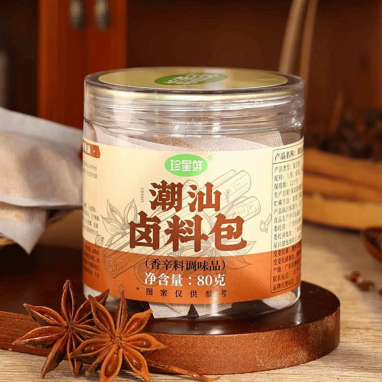 珍星鲜潮汕卤料包80g1罐 80 克