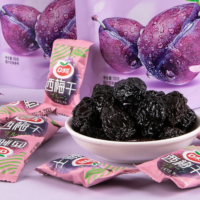 2 bag of Koushui Wa Ximei Gan Wumei candied fruit 250 g