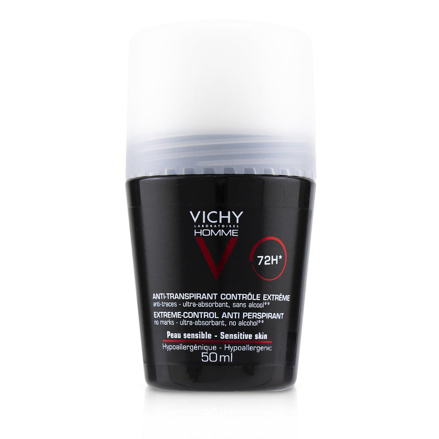 Vichy Homme H* Extreme-Control Anti Perspirant Roll-On (For Sensitive Skin) 50ml/1.69oz 50 ml