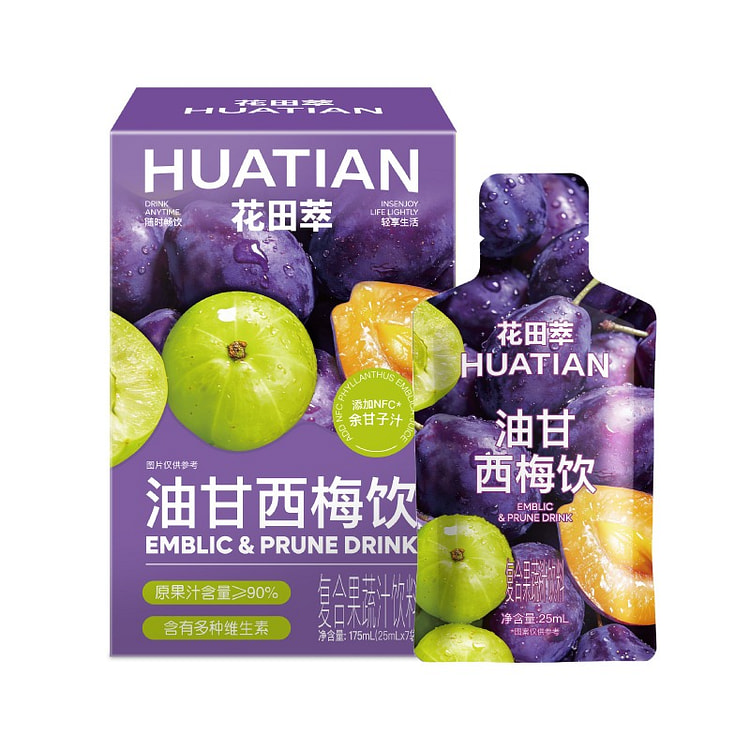 CHALATTE Amla & Prune Fruit-Veggie Blend Drink 175 ml