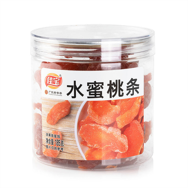 佳宝 水蜜桃条 185g 1 份