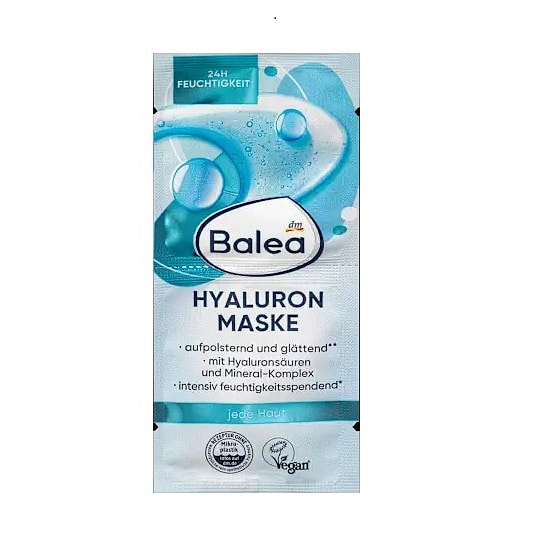 Balea 透明质酸面膜 (2x8 毫升)