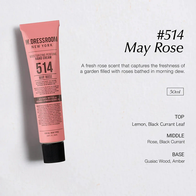 W DRESSROOM Moisturizing Perfume Hand Cream 514