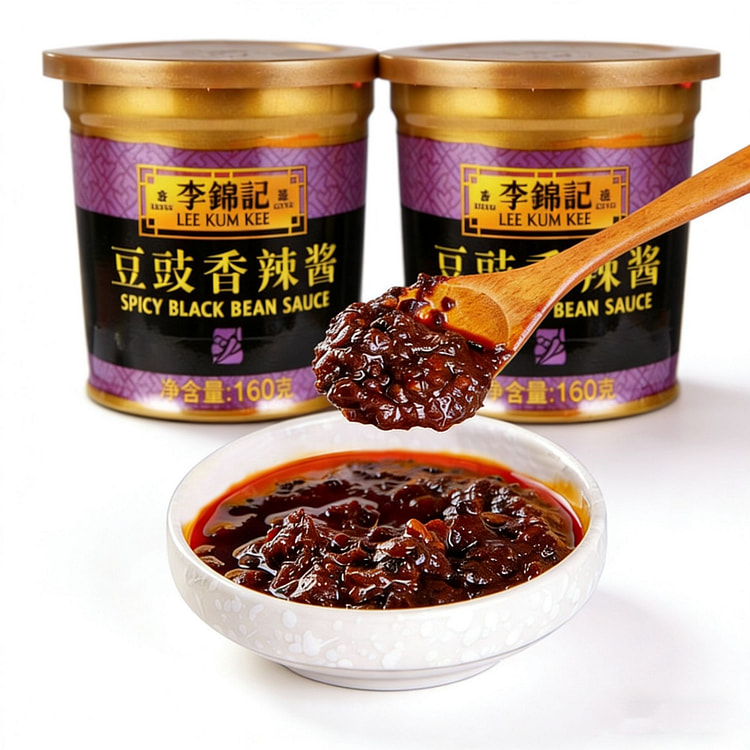 李锦记 豆豉香辣酱辣椒酱 调料 下饭拌饭拌面酱料 160 克