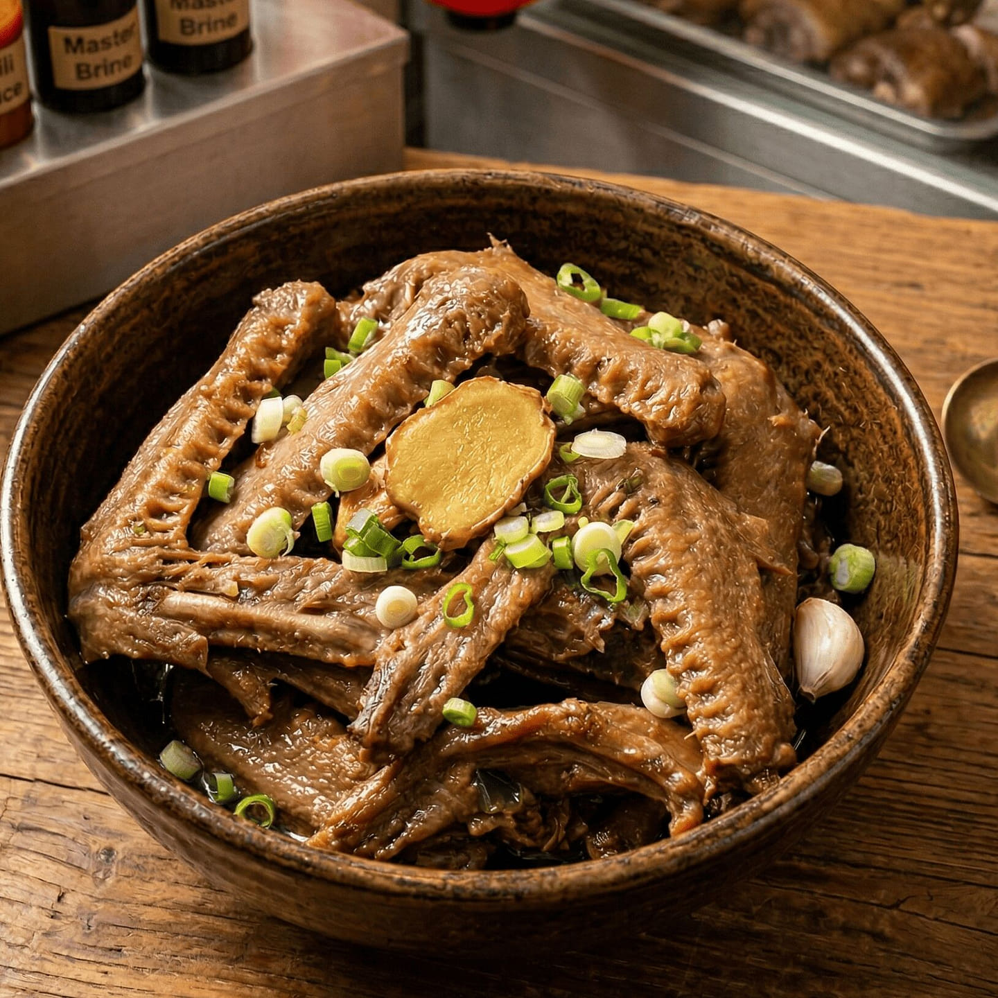 Braised Duck Wings and Feet around 1 lb 1 each