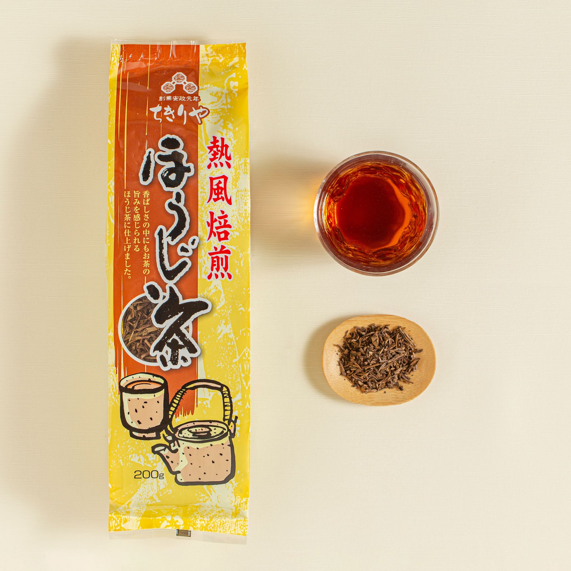 Chikiriya - Dry-roasted Hojicha (roasted Japanese Green Tea) - 7.05oz 1 份