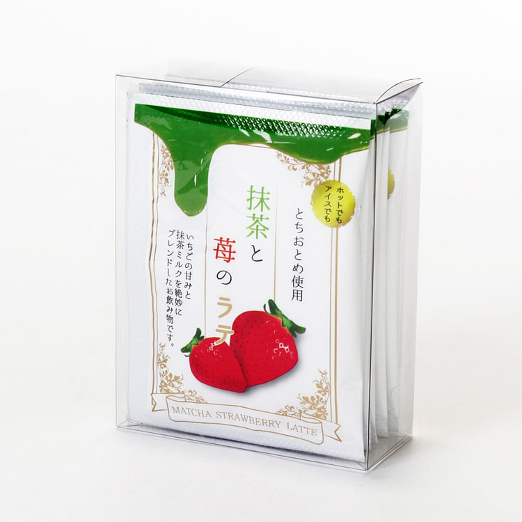 西条园 抹茶草莓拿铁 5袋