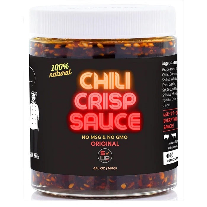 SAUCE UP NYC 100% NATURAL CHILI CRISP ( ORIGINAL ) 6 oz