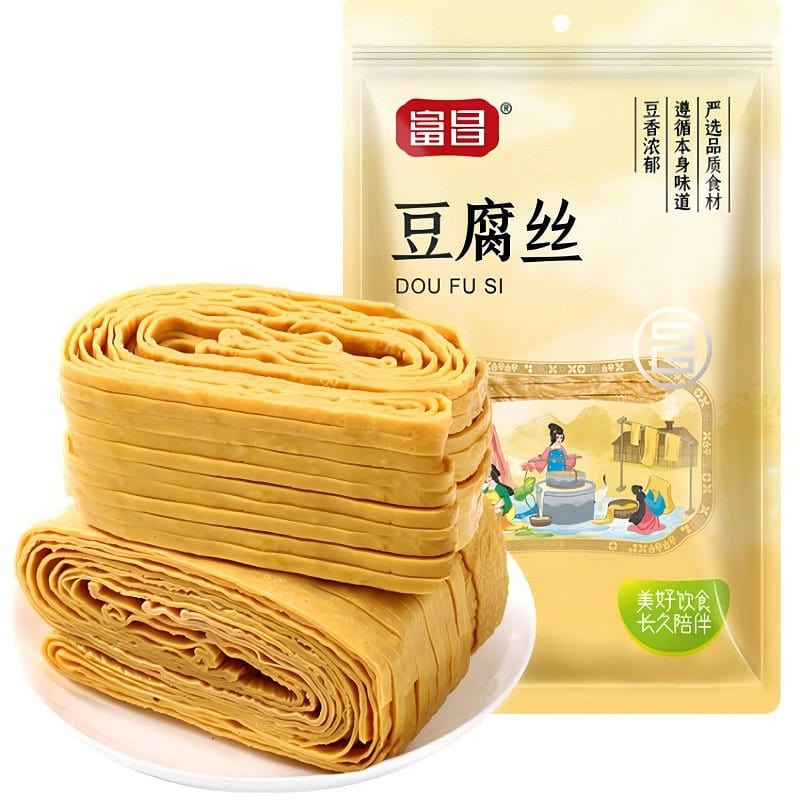 Dried Tofu Strips 300g Bean Curd Skin Snack 300 g