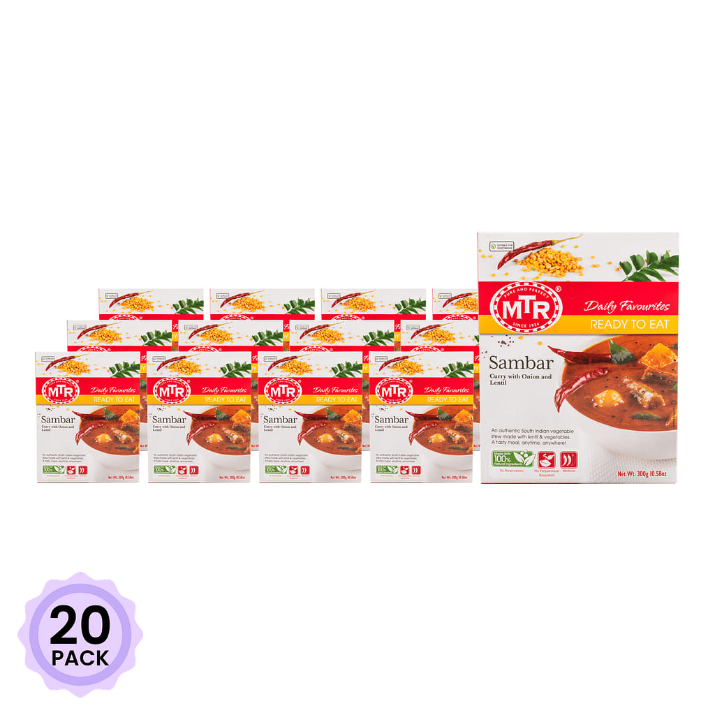 MTR Sambhar Ready to Eat 10.5 oz*20 pack