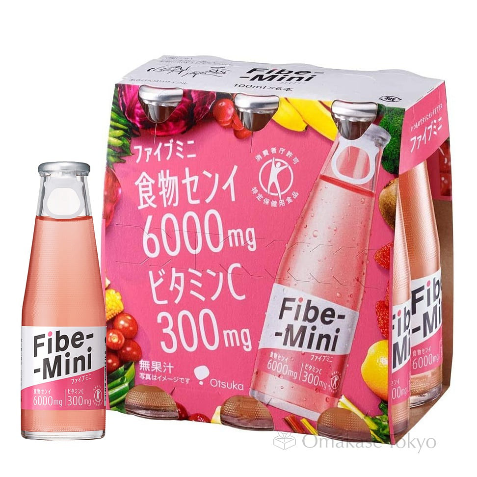 Otsuka Fibe-Mini Orange Fiber Drink 100ml x6 3.08 lb