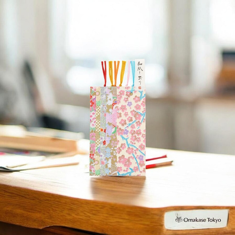 友禅和纸书签 - Kyozen 90 克