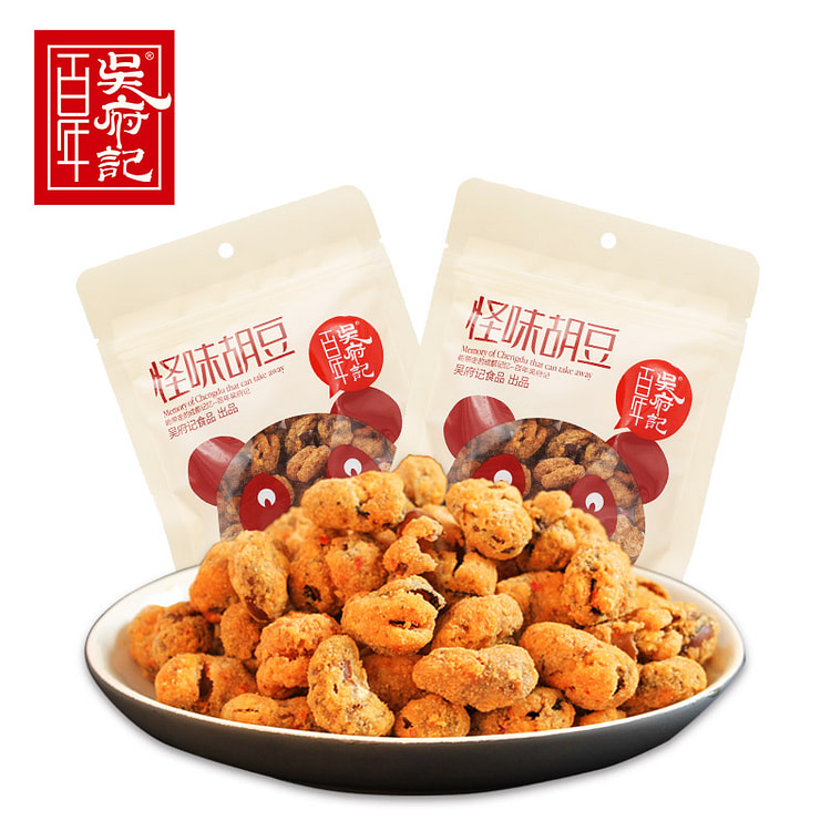 百年吴府记怪味胡豆150g*2袋