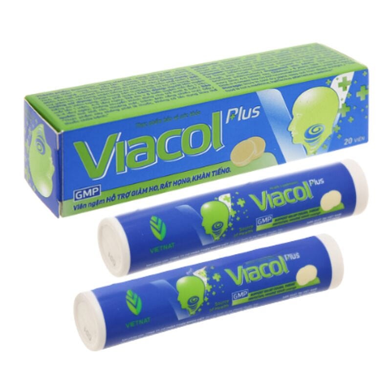 Herbal Lozenges Viacol Plus 20 개입